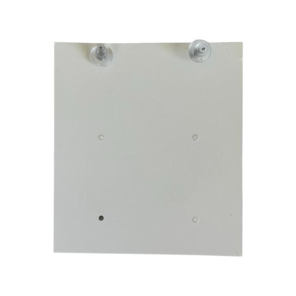 Acrylic Cowboy Hat Ghost Glitter Checkered Print Festive Halloween Earrings - Picture 4 of 4